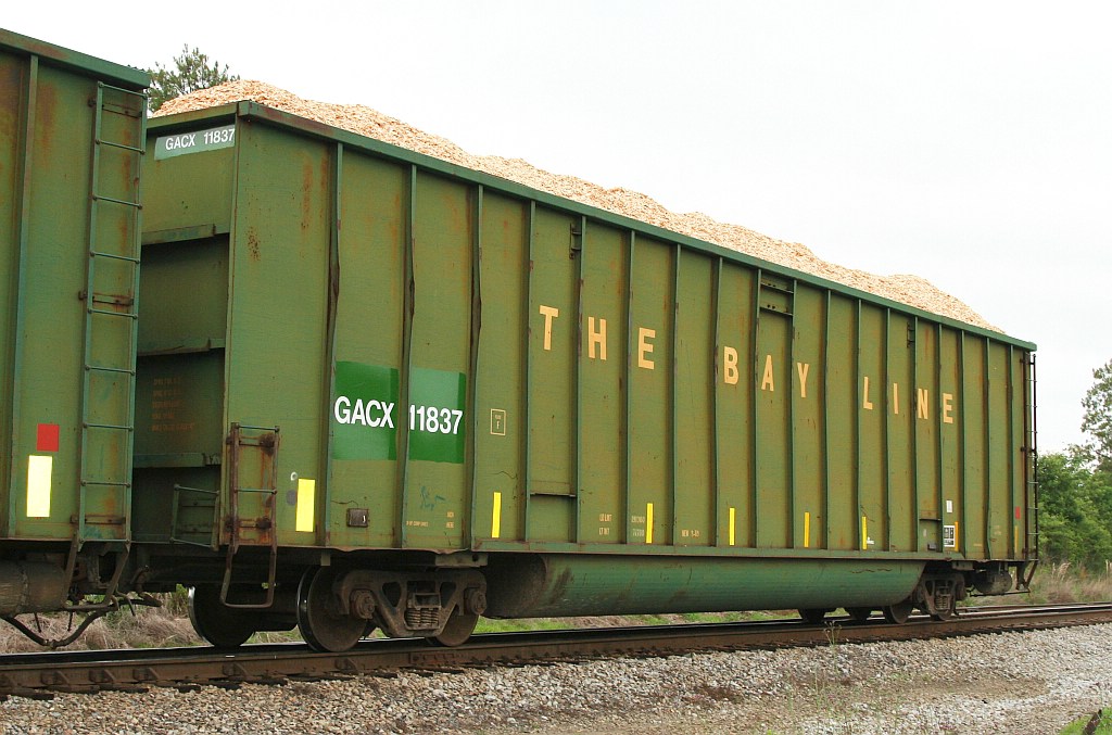 GACX 11837 ex bayline on A738